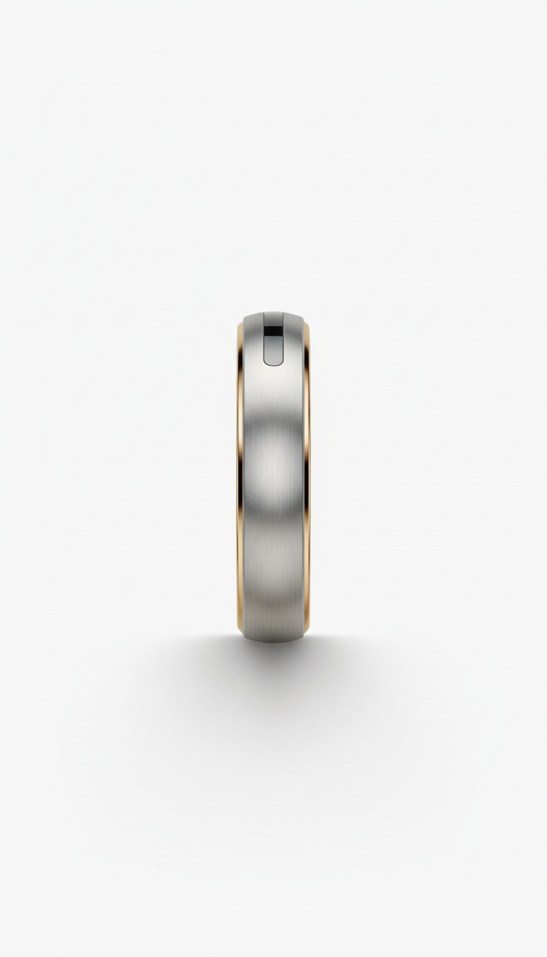 Titanium Smart Ring Matte Finish
